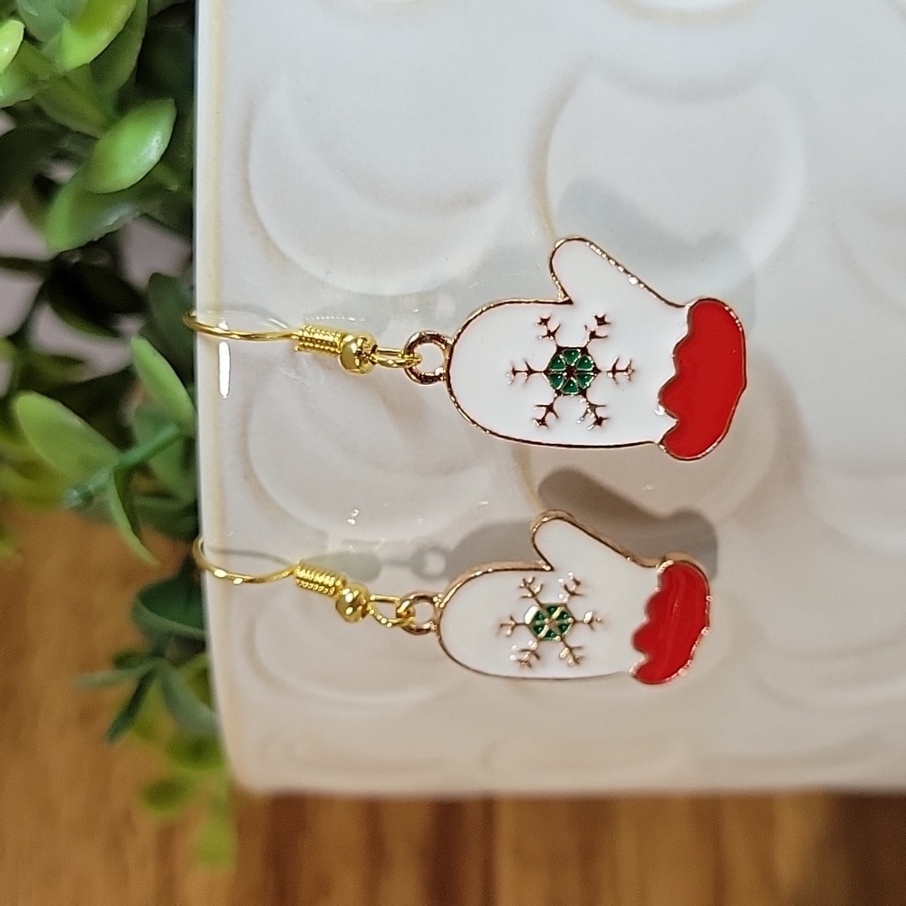 Mitten Charm Earrings